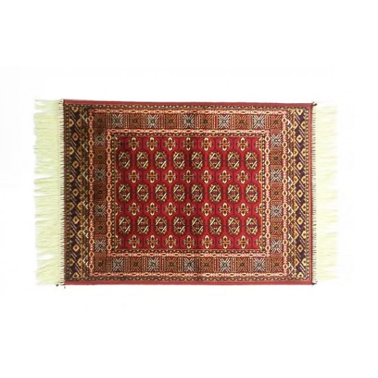 Χαλάκι-Διάδρομος  Viscose  50x70cm Μπουχάρα  Κόκκινο
