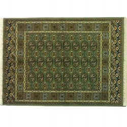 Χαλάκι-Διάδρομος  Viscose  50x70cm Μπουχάρα Πράσινο