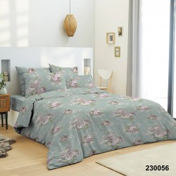 Σεντόνι Φανέλα Marwa Eμπριμέ Μονό 160x260 Χωρίς Λάστιχο 230056