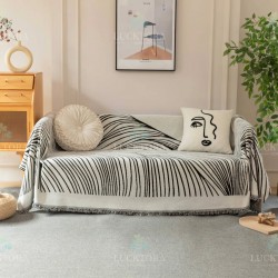 Ριχτάρι Τριθέσιου Καναπέ 180x280cm Chenille Με Κρόσια C 3-12 Ριχτάρι Τριθέσιου Καναπέ 180x280cm Chenille Με Κρόσια C 3-12