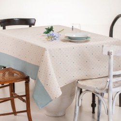 Τραπεζομάντηλο Tiffany Aqua 135x180εκ. Τραπεζομάντηλο Tiffany Aqua 135x180εκ.