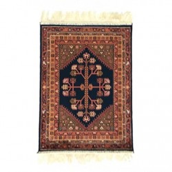 Χαλάκι-Διάδρομος  Viscose  50x70cm  TREE OF LIFE Μπλέ