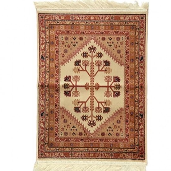 Χαλάκι-Διάδρομος Viscose 50x70cm TREE OF LIFE Μπέζ Χαλάκι-Διάδρομος Viscose 50x70cm TREE OF LIFE Μπέζ
