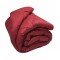 Πάπλωμα Μικροϊνών Stripe ΚΟΜΒΟΣ Bordeaux Satin Stripe - Bordeaux Plain Διπλό 200x240