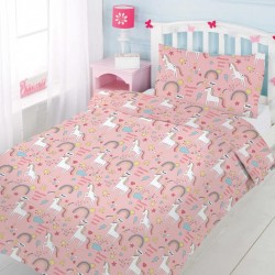 Πάπλωμα Παιδικό  Μονό 160Χ240cm 100%Βαμβάκι 21051 Unicorn