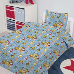 Πάπλωμα Παιδικό  Μονό 160Χ240cm 100%Βαμβάκι 21054 Paw Patrol