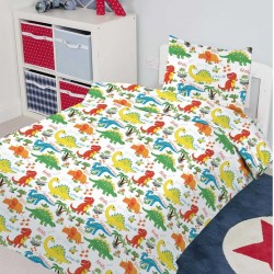 Πάπλωμα Παιδικό  Μονό 160Χ240cm 100%Βαμβάκι  21055 Dinosaur