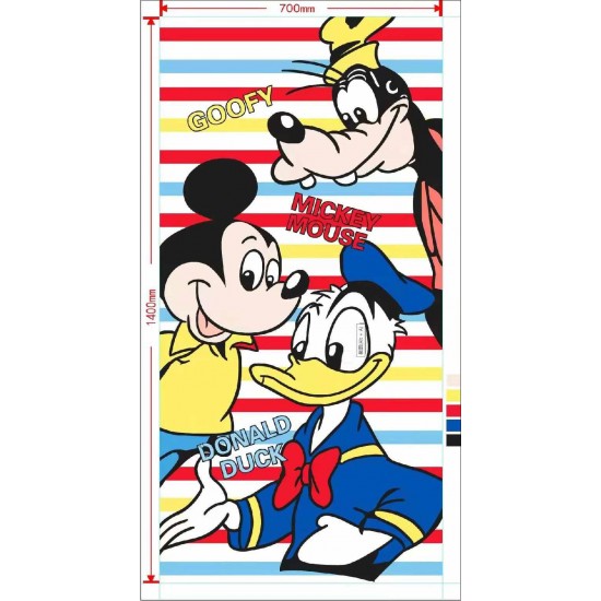 Πετσέτα Θαλάσσης 70 x150   Disney Heroes