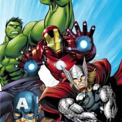 Πετσέτα Θαλάσσης 70 x150 Avengers