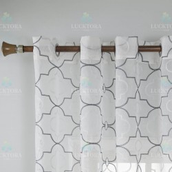 Ετοιμη Κουρτίνα Με Τρουκς Τεμάχιο 140Χ285cm AD-6012-03 Γκρι Ετοιμη Κουρτίνα Με Τρουκς Τεμάχιο 140Χ285cm AD-6012-03 Γκρι