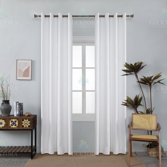 Ετοιμη Κουρτίνα Με ΤρουκςΤεμάχιο 140Χ270cm ΑD6039- 8 Λευκό Ετοιμη Κουρτίνα Με ΤρουκςΤεμάχιο 140Χ270cm ΑD6039- 8 Λευκό
