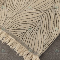 Ριχτάρι Πολυθρόνας Καναπέ 180x180cm Chenille Με Κρόσια C 1-11 Ριχτάρι Πολυθρόνας Καναπέ 180x180cm Chenille Με Κρόσια C 1-11