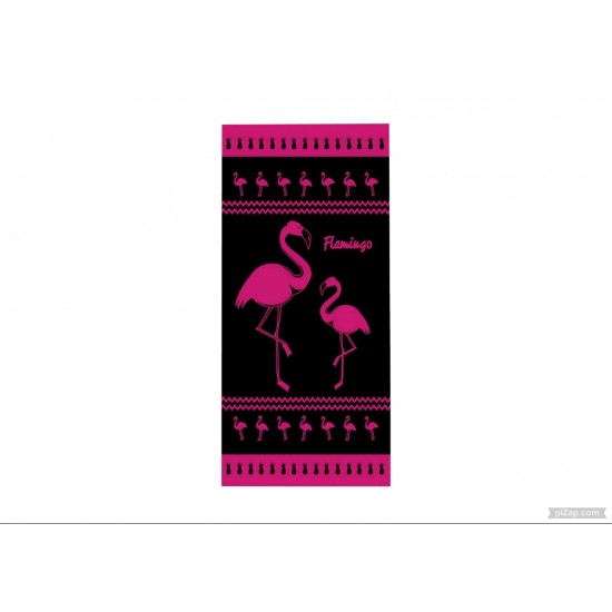 Πετσέτα Θαλάσσης 70x150 Φωσφόριζέ Flamingo 454 Πετσέτα Θαλάσσης 70x150 Φωσφόριζέ Flamingo 454