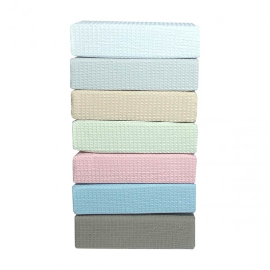 Κουβέρτα Πικέ Μονή Waffle Ξενοδοχείου 165X245 White Κουβέρτα Πικέ Μονή Waffle Ξενοδοχείου 165X245 White