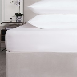 Σεντόνι Ξενοδοχείου Mε Λάστιχο 0,90x2,00+35 52%cotton 48%polyester 144tc