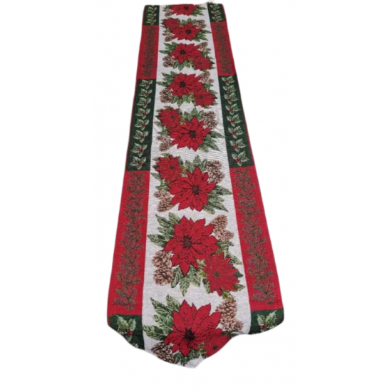 Τραβέρσα Χριστουγεννιάτικη 40 x 180 cm No-203