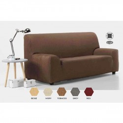 Κάλυμμα σαλονιού Rust Beige Σετ 2 τεμαχίων (2θ - 3θ) Κάλυμμα σαλονιού Rust Beige Σετ 2 τεμαχίων (2θ - 3θ)