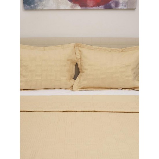 Κουβερλι Percale κεντητό Cream Υπέρδιπλο (220x240) Κουβερλι Percale κεντητό Cream Υπέρδιπλο (220x240)