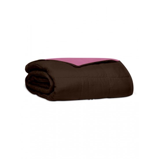 Κουβερλί percale μονόχρωμο Brown / Pink Υπέρδιπλο (220x240) Κουβερλί percale μονόχρωμο Brown / Pink Υπέρδιπλο (220x240)