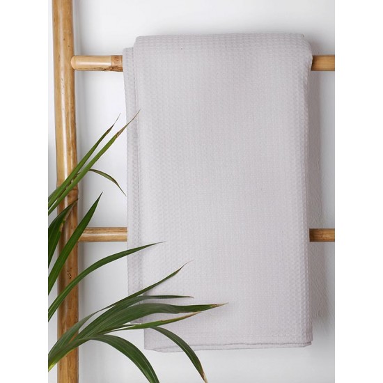 Κουβέρτα πικέ cotton Light Grey Υπέρδιπλη (220χ240) Κουβέρτα πικέ cotton Light Grey Υπέρδιπλη (220χ240)