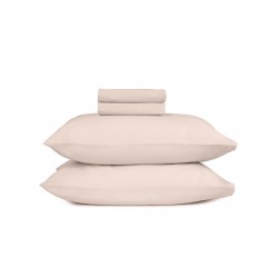 Μαξιλαροθήκες Cotton Feelings 109 Sand 50 cm x 70 cm Μαξιλαροθήκες Cotton Feelings 109 Sand 50 cm x 70 cm