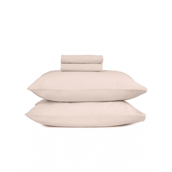 Μαξιλαροθήκες Cotton Feelings 109 Sand 50 cm x 70 cm Μαξιλαροθήκες Cotton Feelings 109 Sand 50 cm x 70 cm