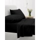 Μαξιλαροθήκες Cotton Feelings 111 Black 50 cm x 70 cm