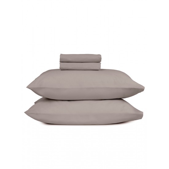 Μαξιλαροθήκες Cotton Feelings 106 Light Grey 50 cm x 70 cm