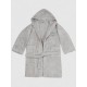 Μπουρνούζι Παιδικό Eco Grey Ηλικία 6-8 Μπουρνούζι Παιδικό Eco Grey Ηλικία 6-8