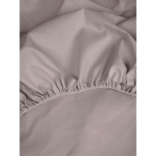 Κατωσέντονο Cotton Feelings με λάστιχο 106 Light Grey Διπλό (160x200+30) Κατωσέντονο Cotton Feelings με λάστιχο 106 Light Grey Διπλό (160x200+30)