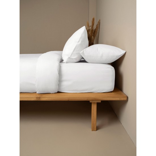 Σετ Σεντόνια Cotton Feelings 100 White Διπλό (200x270) Σετ Σεντόνια Cotton Feelings 100 White Διπλό (200x270)