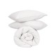 Σετ Σεντόνια Cotton Feelings 100 White Διπλό (200x270) Σετ Σεντόνια Cotton Feelings 100 White Διπλό (200x270)