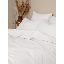 Σετ Σεντόνια Cotton Feelings 100 White Διπλό (200x270) Σετ Σεντόνια Cotton Feelings 100 White Διπλό (200x270)