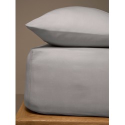 Κατωσέντονο Menta με λάστιχο 19 Dark Grey Διπλό (160x200+20) Κατωσέντονο Menta με λάστιχο 19 Dark Grey Διπλό (160x200+20)