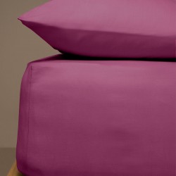 Κατωσέντονο Menta με λάστιχο 10 Mauve Ημίδιπλο (120x200+20)