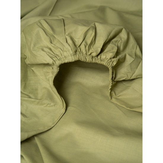 Κατωσέντονο Menta με λάστιχο 11 Olive Ημίδιπλο (120x200+20) Κατωσέντονο Menta με λάστιχο 11 Olive Ημίδιπλο (120x200+20)