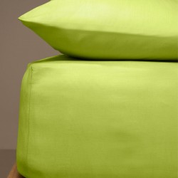 Κατωσέντονο Menta με λάστιχο 14 Green Ημίδιπλο (120x200+20)