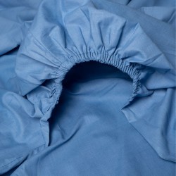 Κατωσέντονο Menta με λάστιχο 17 Blue Ημίδιπλο (120x200+20) Κατωσέντονο Menta με λάστιχο 17 Blue Ημίδιπλο (120x200+20)