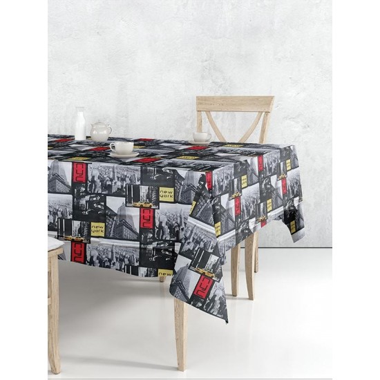 Τραπεζομάντηλο New York 140 cm x 140 cm Τραπεζομάντηλο New York 140 cm x 140 cm