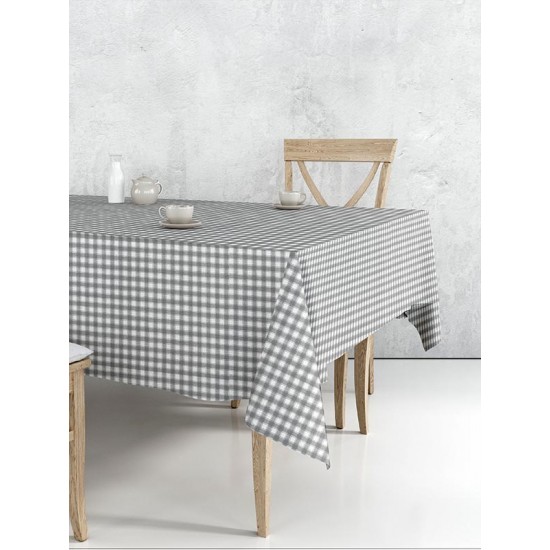 Τραπεζομάντηλο 5467 Grey 140 cm x 140 cm Τραπεζομάντηλο 5467 Grey 140 cm x 140 cm