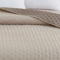 ΚΟΥΒΕΡΛΙ 260Χ240 RENZO ECRU/GREY ΚΟΥΒΕΡΛΙ 260Χ240 RENZO ECRU/GREY