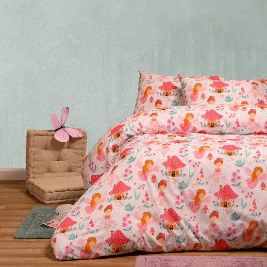ΠΑΠΛΩΜΑΤΟΘΗΚΗ ΜΟΝΗ MAGIC PINK KIDS LINE (165X245) ΠΑΠΛΩΜΑΤΟΘΗΚΗ ΜΟΝΗ MAGIC PINK KIDS LINE (165X245)