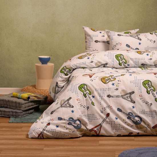 ΠΑΠΛΩΜΑΤΟΘΗΚΗ ΦΑΝΕΛΕΝΙΑ ΜΟΝΗ MUSIC ICE (165X245) WINTER LINE KIDS ΠΑΠΛΩΜΑΤΟΘΗΚΗ ΦΑΝΕΛΕΝΙΑ ΜΟΝΗ MUSIC ICE (165X245) WINTER LINE KIDS