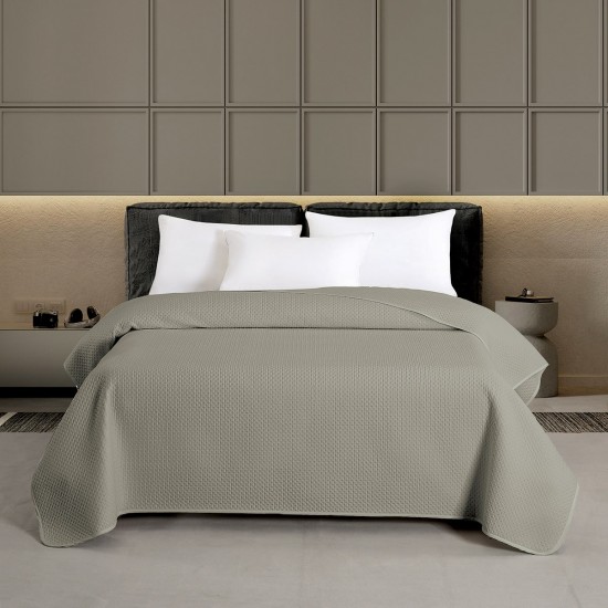 ΚΟΥΒΕΡΛΙ ΥΠΕΡΔΙΠΛΟ ZARA GREY (220Χ240) ΚΟΥΒΕΡΛΙ ΥΠΕΡΔΙΠΛΟ ZARA GREY (220Χ240)