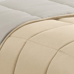 ΠΑΠΛΩΜΑ ΥΠΕΡΔΙΠΛΟ BROOKLYN BEIGE/SILVER (220X240)