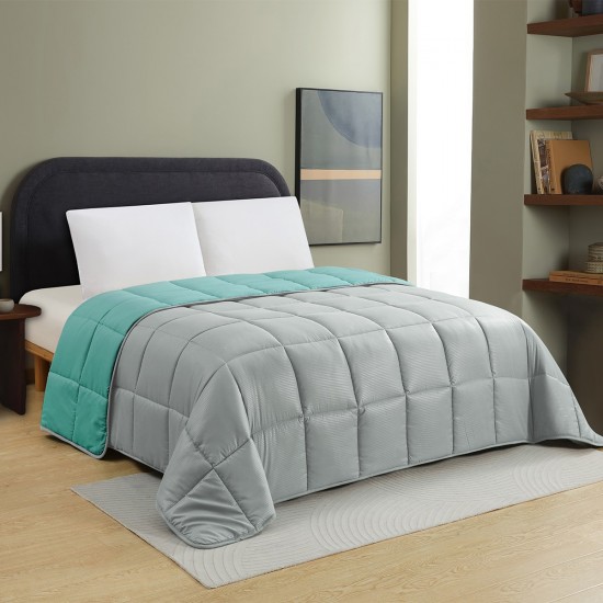 ΠΑΠΛΩΜΑ ΥΠΕΡΔΙΠΛΟ BROOKLYN GREY/PETROL (220X240) ΠΑΠΛΩΜΑ ΥΠΕΡΔΙΠΛΟ BROOKLYN GREY/PETROL (220X240)