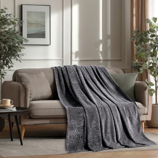 ΡΙΧΤΑΡΙ ΠΟΛΥΘΡΟΝΑΣ GIZA DARK GREY (130X170)