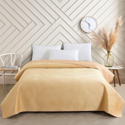 ΚΟΥΒΕΡΛΙ ΥΠΕΡΔΙΠΛΟ OMNIA BEIGE (220Χ240)