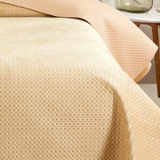 ΚΟΥΒΕΡΛΙ KING SIZE OMNIA BEIGE (260Χ240) ΚΟΥΒΕΡΛΙ KING SIZE OMNIA BEIGE (260Χ240)
