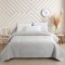ΚΟΥΒΕΡΛΙ KING SIZE OMNIA GREY (260Χ240)
